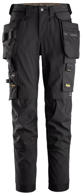 AllroundWork, women's work trousers with 4-way stretch and detachable holster pockets