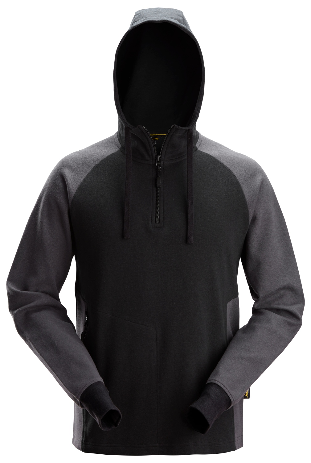 Two-Coloured Half-Zip Hoodie