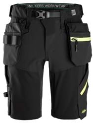 FlexiWork, Softshell Stretch Shorts+ Holster Pockets