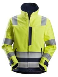 PW Softshell jacket, high visibility, Class 3