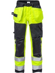 Flamestat high vis stretch craftsman trousers class 2 2167 ATHF